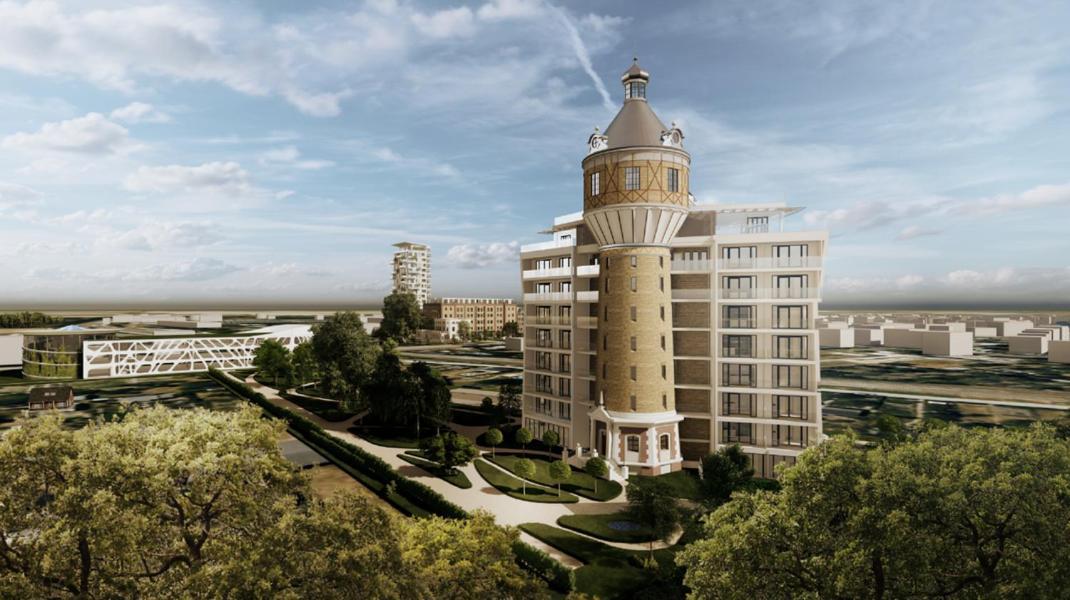 Exklusives Wohnen Im Historischen Wasserturm Dem Highlight Von Delitzsch We104 Eksteriør billede