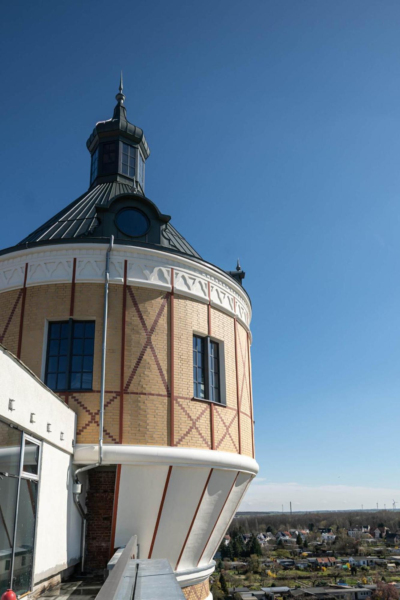 Exklusives Wohnen Im Historischen Wasserturm Dem Highlight Von Delitzsch We104 Eksteriør billede