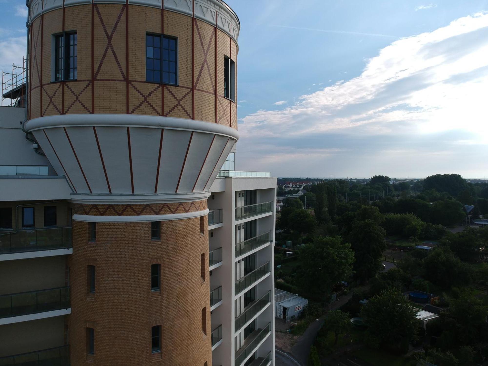 Exklusives Wohnen Im Historischen Wasserturm Dem Highlight Von Delitzsch We104 Eksteriør billede